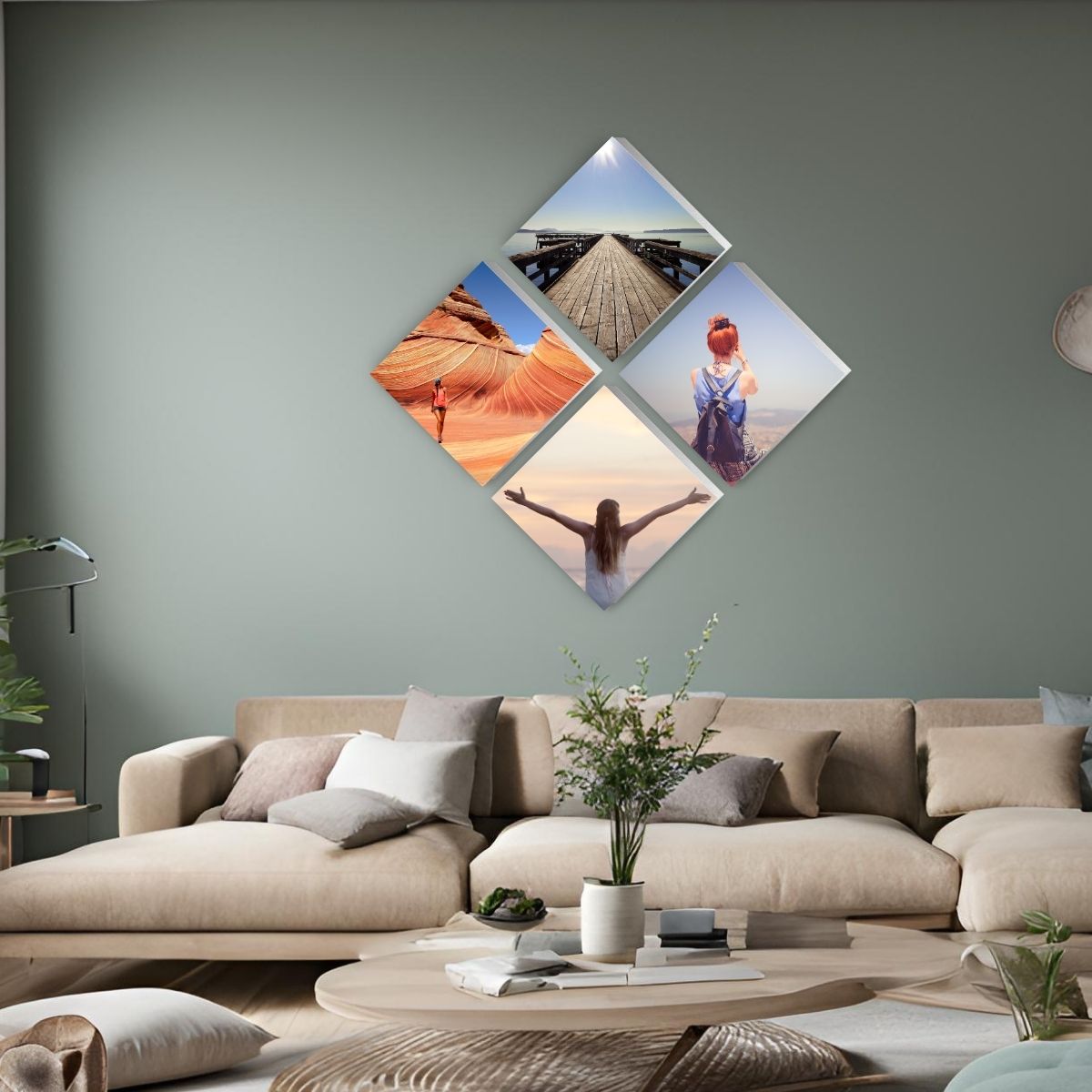 Diamond Photo Tiles